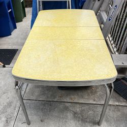 Antique Kitchen Dining Table 