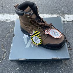 Nevados Leeds ST Wide Steel Toe Work Boots – Brand New