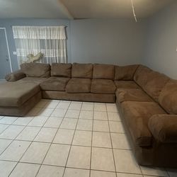 Large sectional sofa couch