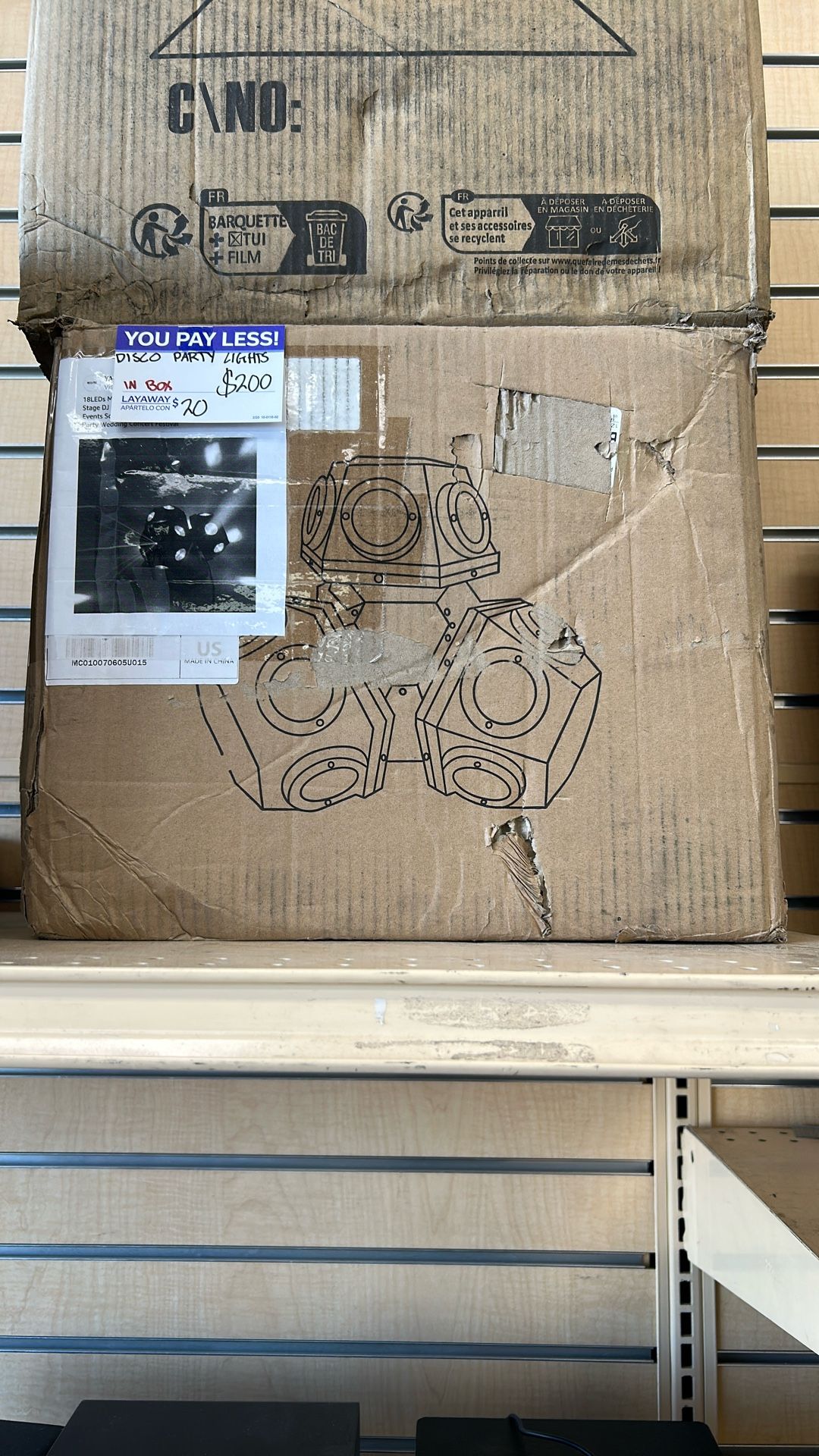 3 Way Dome Disco Party Lights