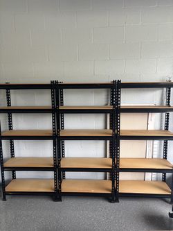 Garage shelves (set of 3)