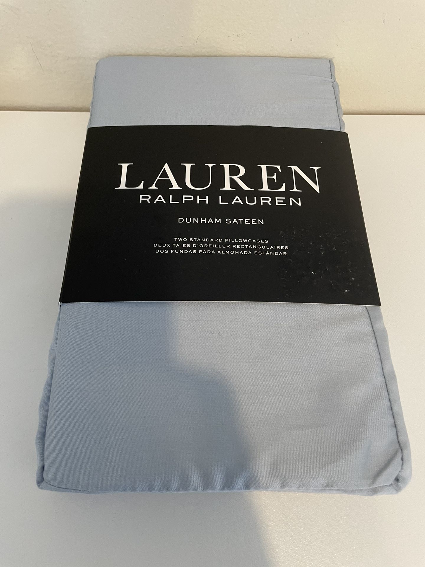 Lauren Ralph Lauren Dunham Sateen Two Standard Pillowcases Blue