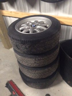 Bmw 5x120 oem 318ti e36 3 series wheels. Set of 4
