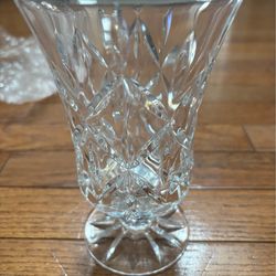 *NEW* Crystal Olympic 7'' Hurricane Candle Holder/Vase