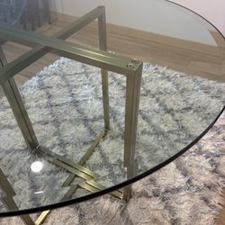 42” Round Glass Table Top Only