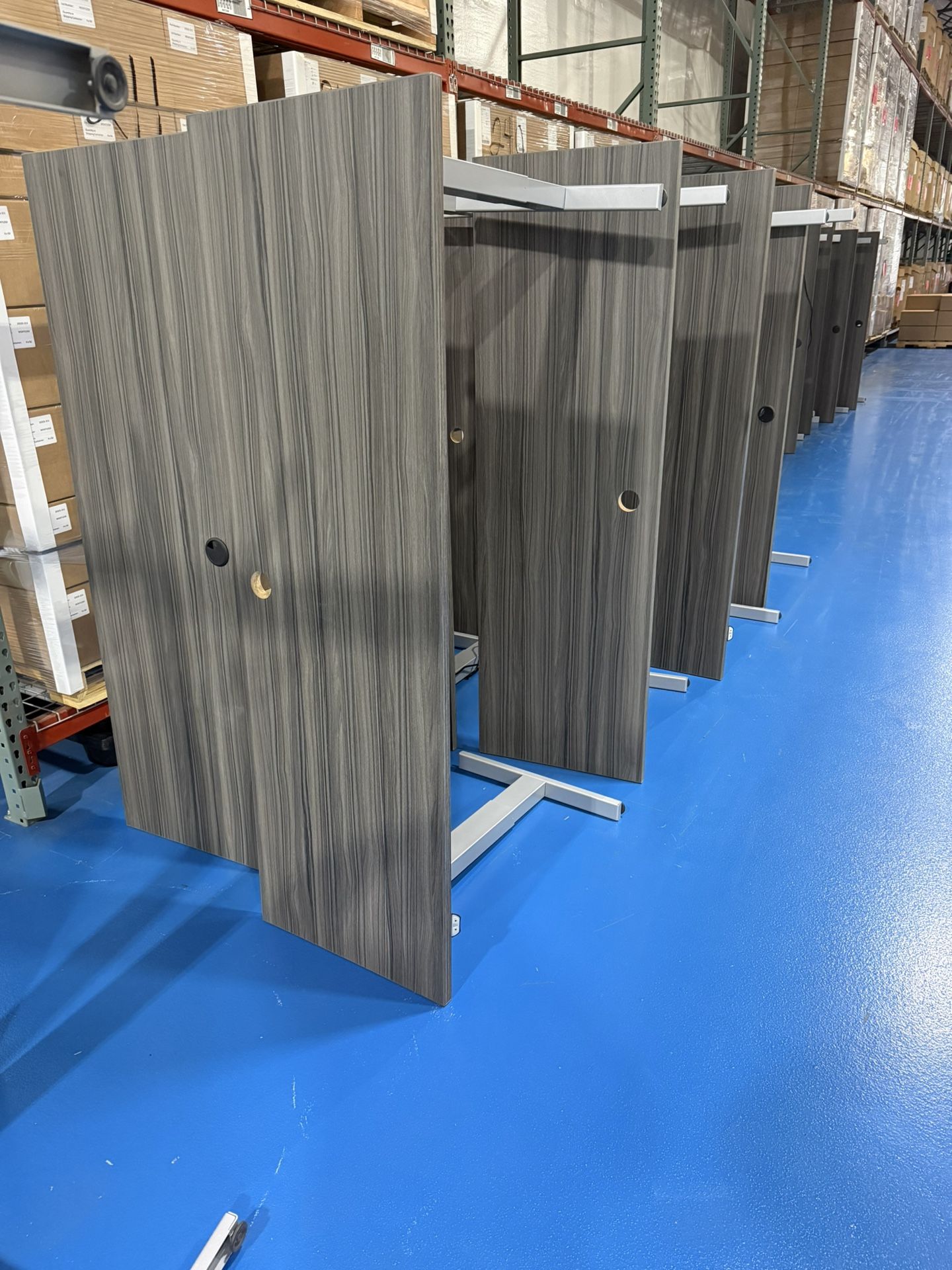 Office Furniture, Desks w/ Up And Down Feature, Only 3 Years Old