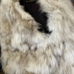 Henri Bendel Fur Poncho