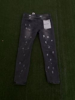 Purple jeans