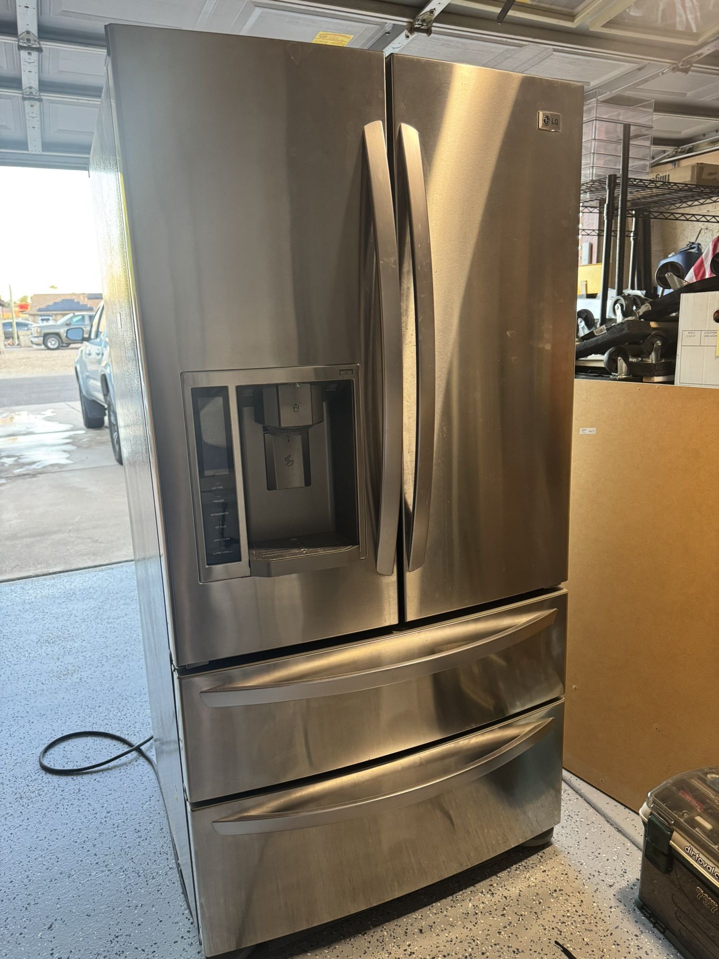 LG 4 Door Refrigerator & Freezer