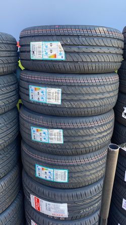 215/45R17 TIRES IN STOCK $289 All 4 Installed Balanced Alignment