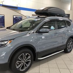 2021 Honda Crv Roof Top Cargo Box And New Floor Mats