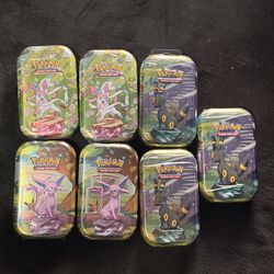 Prismatic Evolution Mini Tins
