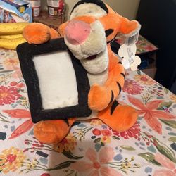 Stuff Tigger picture frame from Disneyland