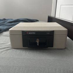 Sentry Safe (With key)