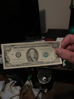 1990 100$ bill