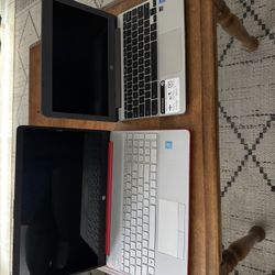 Hp Laptop And Google Chrome Laptop