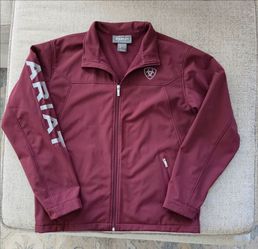 Ariat Men's Large Softshell Windor Wine Jacket