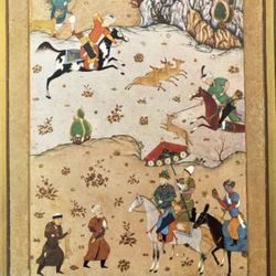 Original 1950’s Vintage Fine Art Print Antique Persia Persian Collectible Poster Italy Italian Printed Ephemera