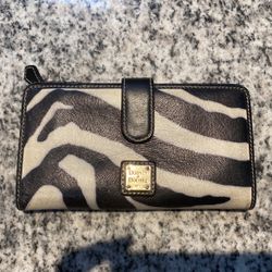 Dooney & Bourke Zebra Print Wallet