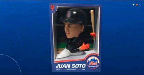 Juan Soto 2026 Bobblehead - 6/25/26 SGA New Never Opened