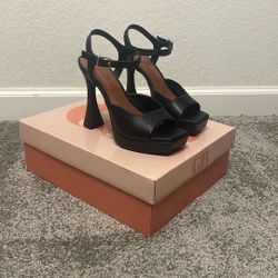 gianni bini black heels 
