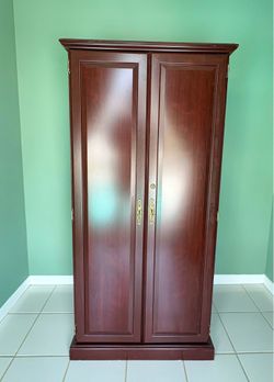 Wood Storage Cabinet / Armoire