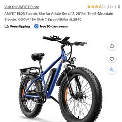 Amyet Electric Mountain Bike 