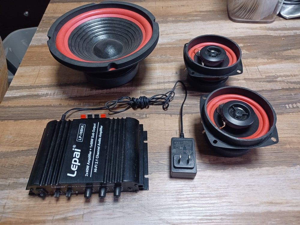 Sound System For Virtual Pinball Never Used