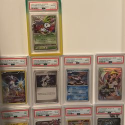 psa pokemon cards dialga palkia arceus giratina charizard gengar pikachu 