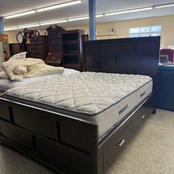 Queen Platform Bed 