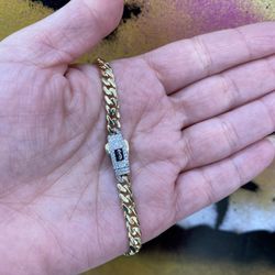 10k MONACO BRACELET 