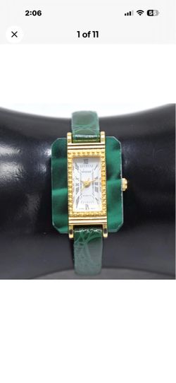 Ladies Malachite Green Accessory watch