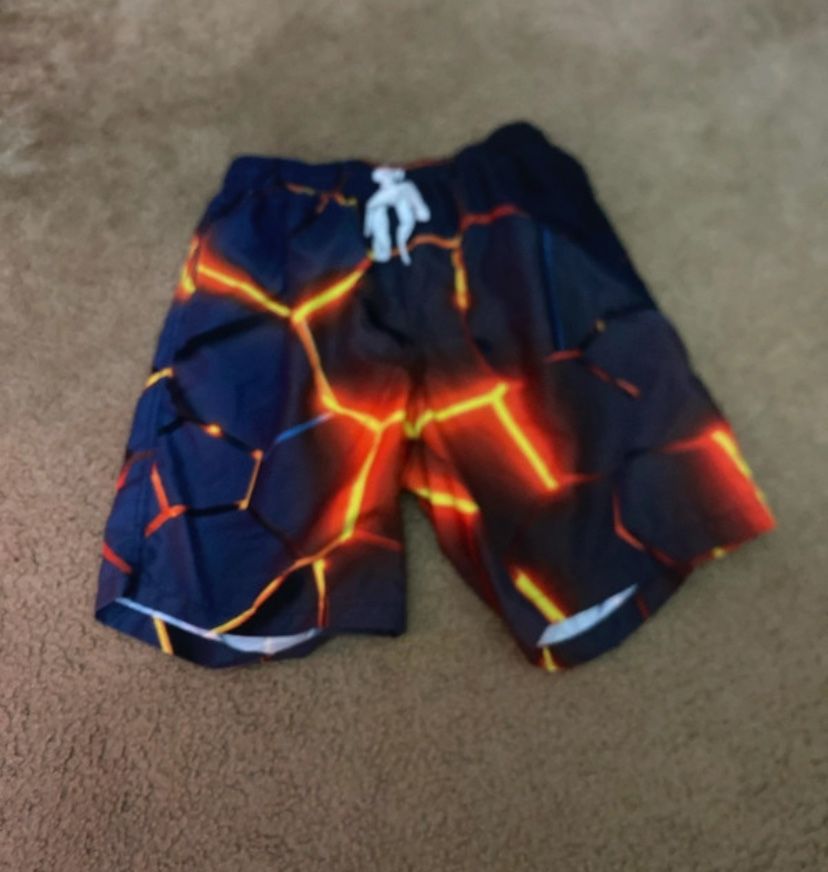 Volcano 3d Swimming Trunks