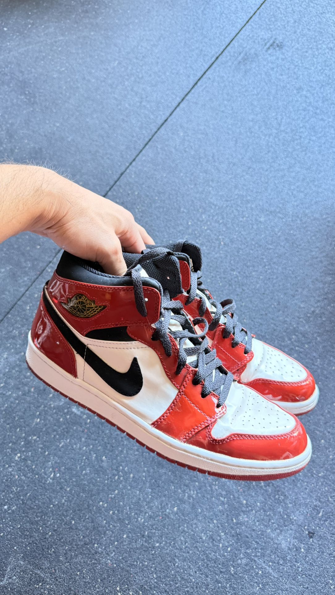 Jordan 1 Chicago Retro Patent Leather 2003 Sz 9.5