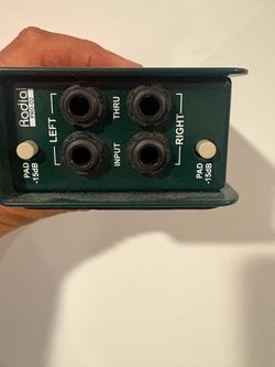 Pro d2 stereo direct box