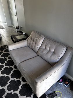 Tan Love Seat Couch