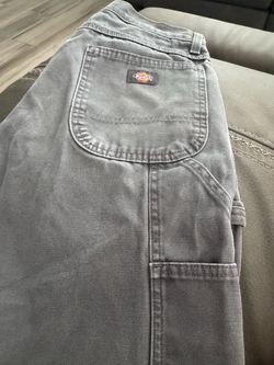 Dickies grey denim cargo pant