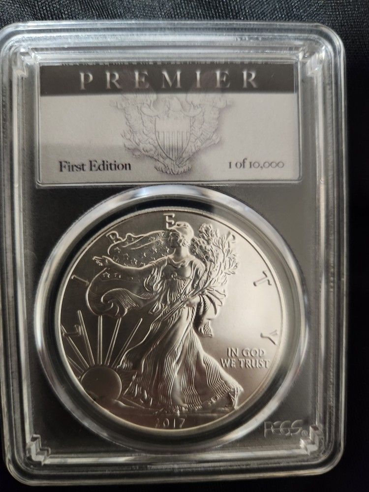 First Edition American Silver Eagle