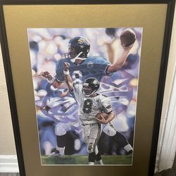 Mark Brunell Autographed Lithograph