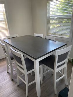 6 seat dining table