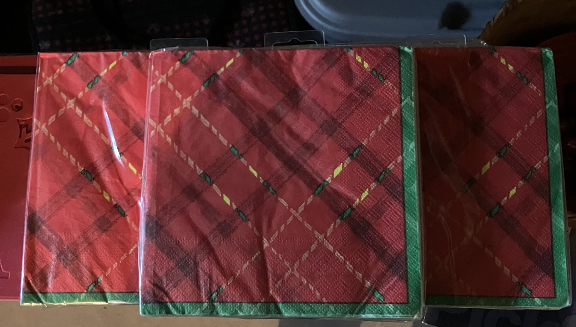 3 Packs Hallmark Christmas Napkins New 