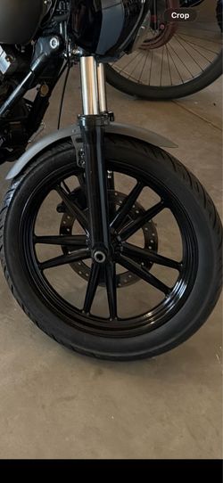 Dyna 10 spoke front wheel