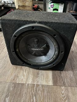 Kenwood 12 inc sub