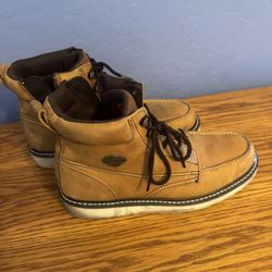 Men's Harley Davidson Boots - 13 - Side Zip