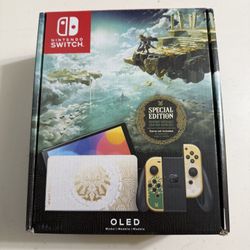 UNOPENED Nintendo Switch Zelda TOTK OLED 