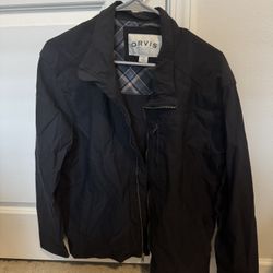 Orvis Black Jacket Size Large 