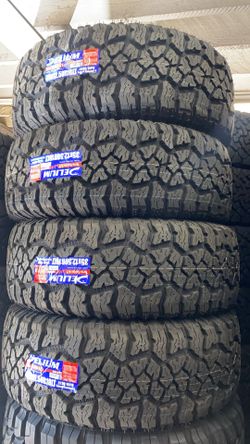 35X12.50R18 SET OF 4 TIRES ON SALE 💰WE DO FINANCE NO CREDIT NEEDED