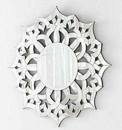 Nebula sunburst large mirror 47” wall art $1150 retail