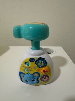 VTech Learning Lights Sudsy Soap Bath Toy - Elephant, Lights & Musi