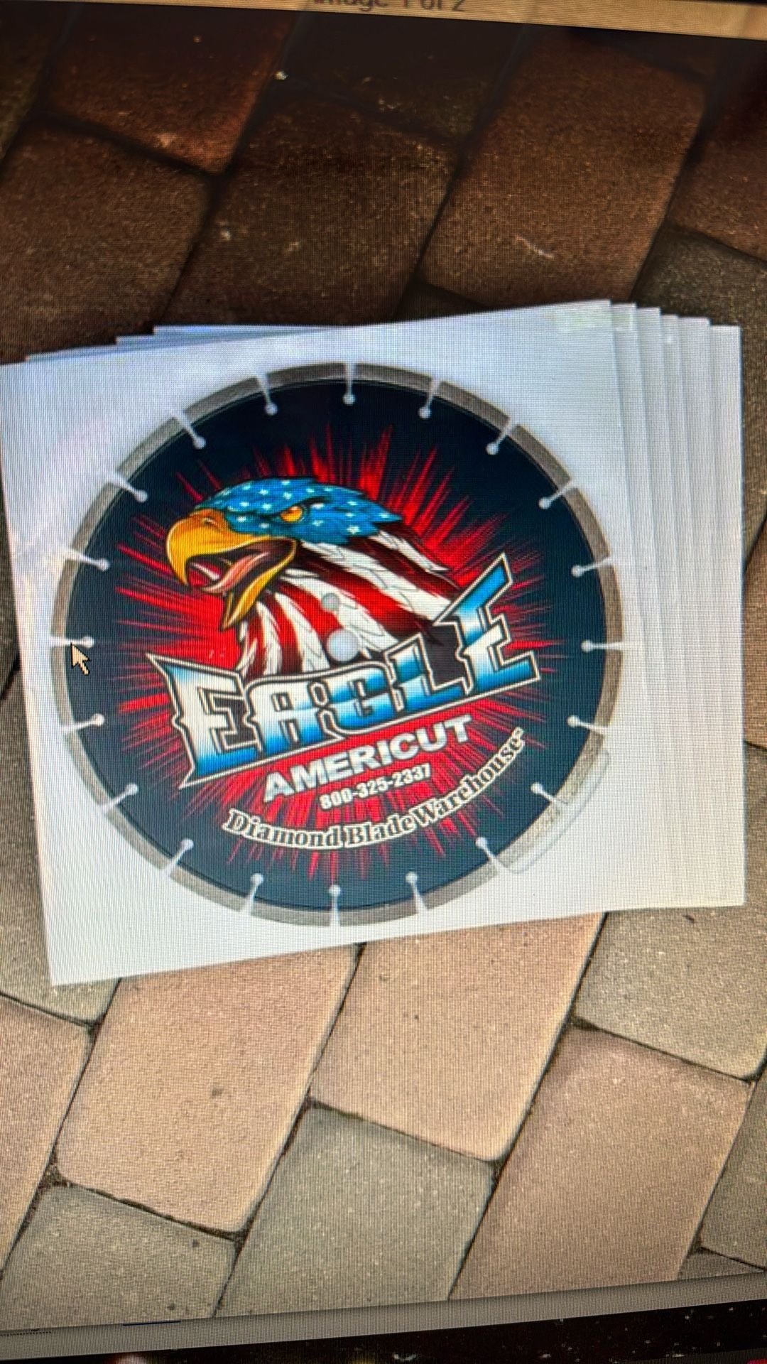 Americut Eagle 14” Premium Diamond Blades For Sale